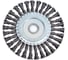 Щетка дисковая для УШМ 180x22.2 мм, витая проволока Gepard GP0894-180 2