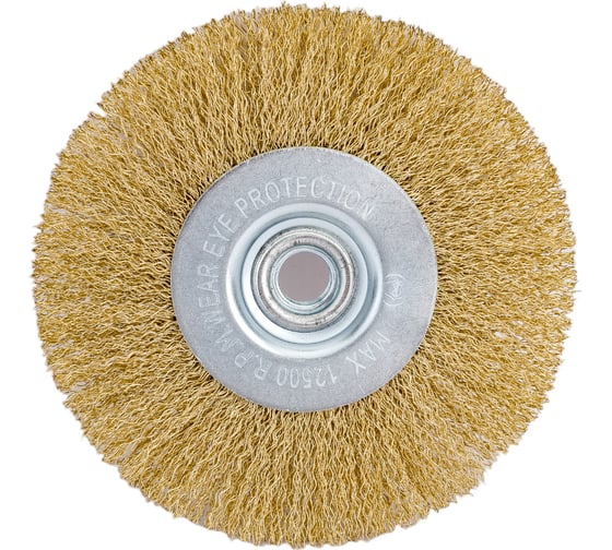 Щетка дисковая для УШМ 125 мм, M14, гофрированная проволока Gepard GP0892-125