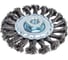 Щетка дисковая для УШМ 100 мм, M14, витая проволока Gepard GP0890-100 3
