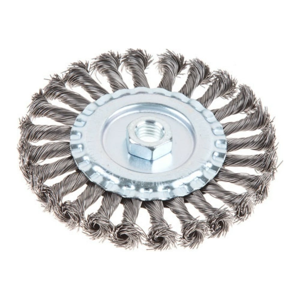 Щетка дисковая для УШМ 125 мм, M14, витая проволока Gepard GP0890-125 ...