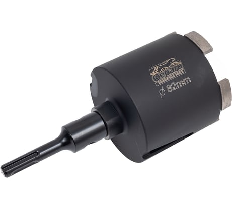 Коронка алмазная по железобетону 82 мм Gepard GP2078-82