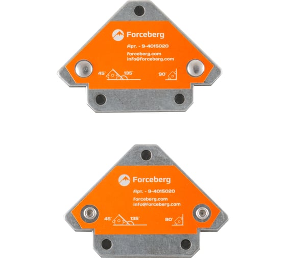 Набор магнитных уголков для сварки и монтажа 4 шт Forceberg 9-4015090-004