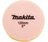 Насадка полировальная волнистая оранжевая из поролона 125 мм Makita D-62608 2