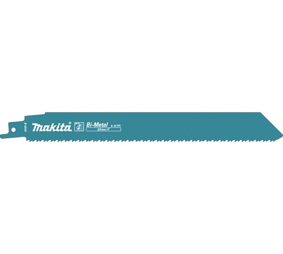 Пилка сабельная по металлу 5 шт, 225x1.1 мм, 8/10TPI Makita B-43181 1