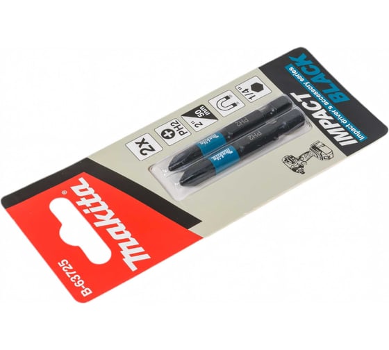 Насадка Impact PH2 2 шт, 50 мм, Е-form Makita B-63725
