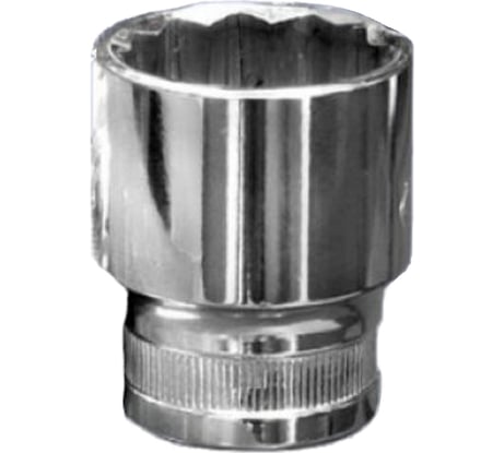 Головка торцевая 12-гранная 15 мм, 3/8"DR Кратон 2 28 15 008