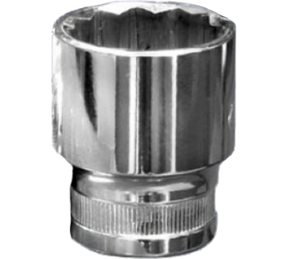 Головка торцевая 12-гранная 15 мм, 3/8"DR Кратон 2 28 15 008