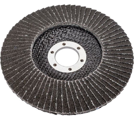Круг лепестковый торцевой по алюминию 125x22.23 мм, зерно P60 PROMAT 4000840066