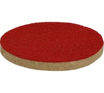 Диск полировальный под липучку 125х10 мм, войлок тонкошерстный S.E.B. 502VL-10125