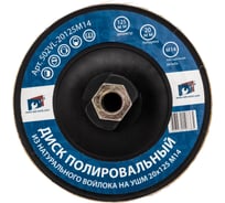Диск полировальный из натурального войлока на УШМ 125х20 мм, М14 S.E.B. 502VL-20125М14
