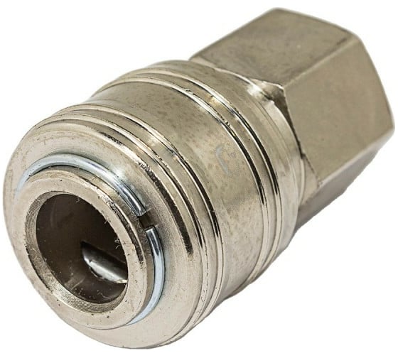 Быстроразъем пневматический с клапаном, внутренняя резьба 3/8'' FK-SE1-3SF Forcekraft 51559