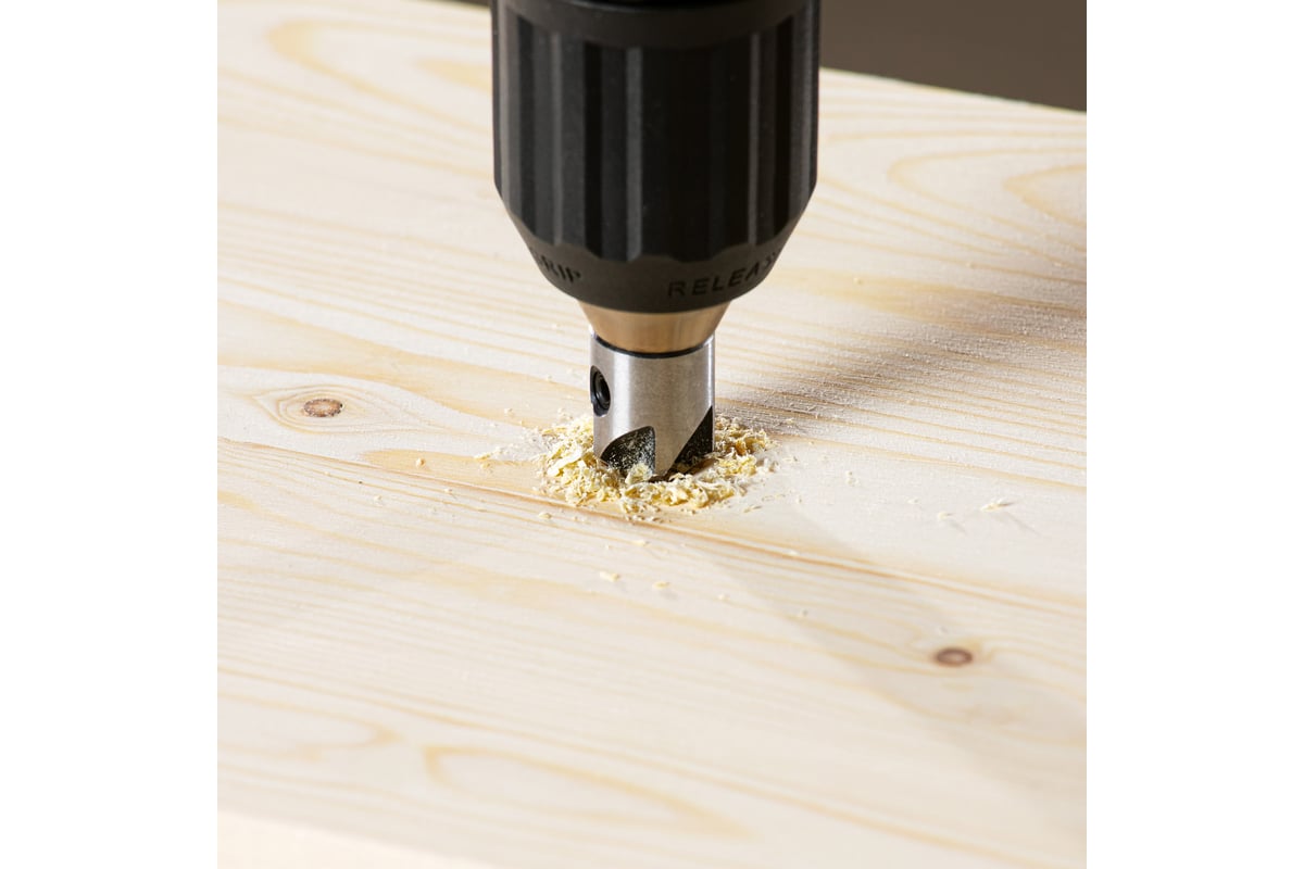 Набор сверл зенкеров по дереву 3-10 мм, 7 шт Denzel 704272 - выгодная ...