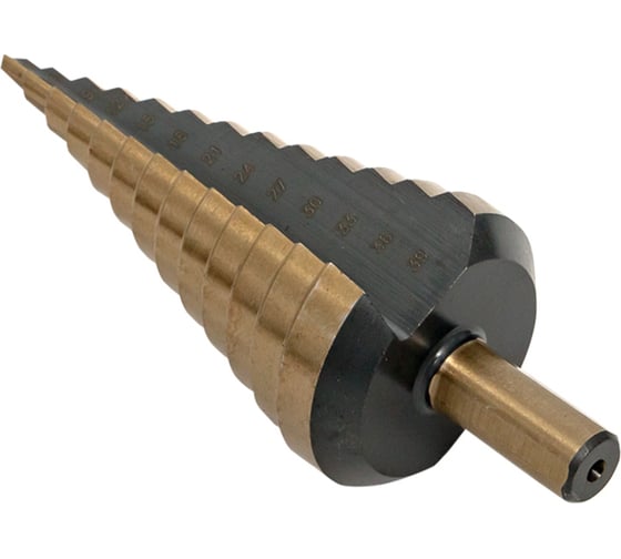 Ступенчатое сверло HSS 13 ступеней EKF ST-4-39/3