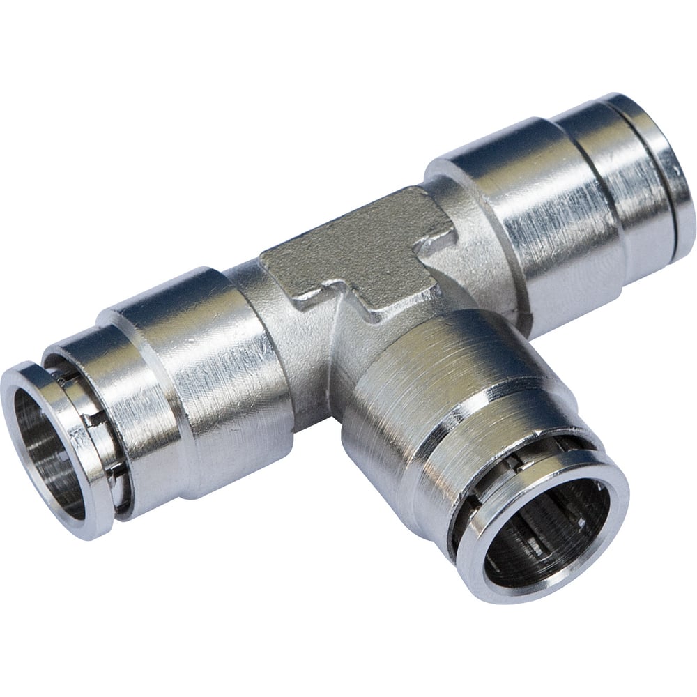 Фитинг цанговый металлический тройник 6 мм Pegas pneumatic 6301 ...