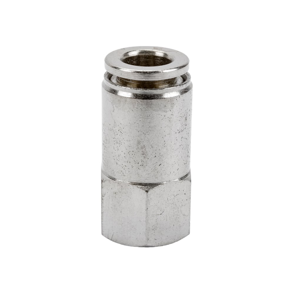 Фитинг металлический 6 мм - внутренняя резьба 1/4\" Pegas pneumatic 6106 ...