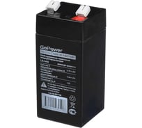 Аккумулятор свинцово-кислотный LA-445 4V 4.5Ah GoPower 00-00016678