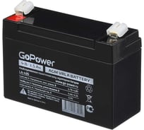 Аккумулятор свинцово-кислотный LA-435 4V 3.5Ah GoPower 00-00015320 22970295