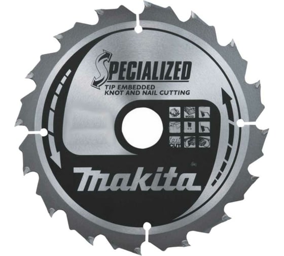 Диск пильный для демонтажных работ 260x30x1.8 мм, 32T Makita B-43860 1