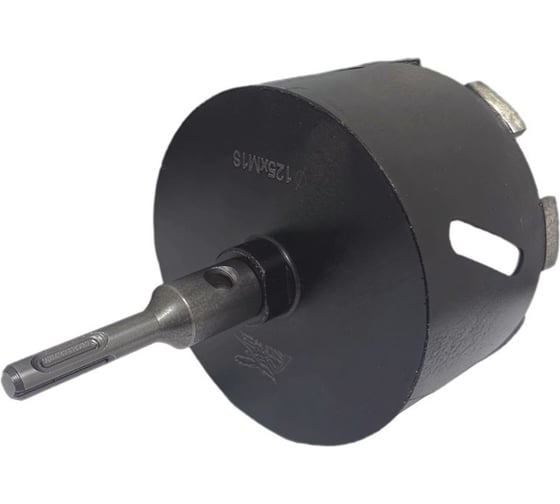 Сверло алмазное сегментное бетон+переходник CACC 125х10 мм SKYWER SK-САСС125 1