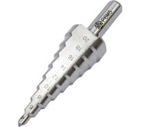 Сверло ступенчатое 4-20 мм, 9 ступеней Волжский Инструмент 5016003