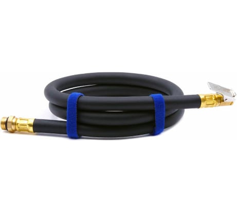 Шланг пневматический подкачки колес армированный каучуковый (150 см; 6x13 мм; 0-15 bar) HQ-mech УТ000002190