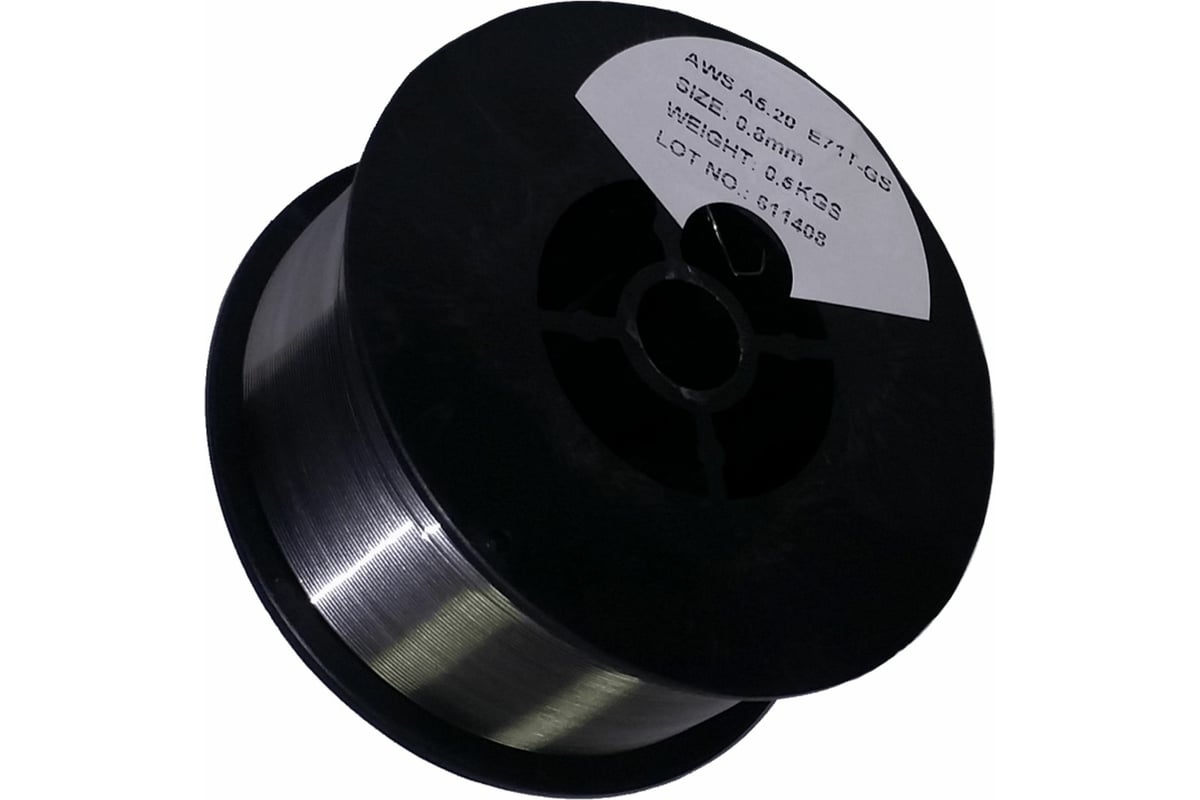 Проволока сварочная порошковая Е71TGS 0.8 мм, 0.5 кг Brima НП000001102 ...