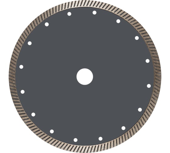 Диск алмазный Turbo Master (230x22.23 мм) EKF dd-230t