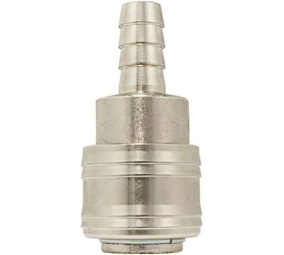 Быстроразъем пневматический с клапаном, елочка 12 мм Forcekraft FK-SE1-5SH 51565