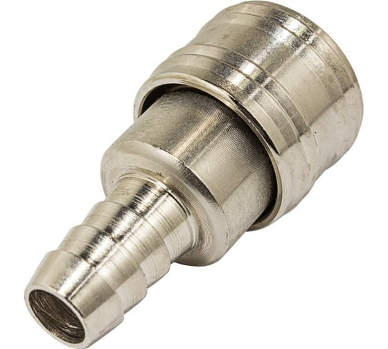 Быстроразъем пневматический с клапаном, елочка 12 мм Forcekraft FK-SE1-5SH 51565