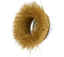 Кордщетка чашеобразная с хвостовиком для дрели 100мм Forsage F-BCR004(51494)