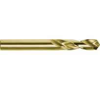 Сверло по металлу DIN 1897, HSS-Co5, Тип N, 10 мм, золотистое, очень короткое ZIRA ZI-754986
