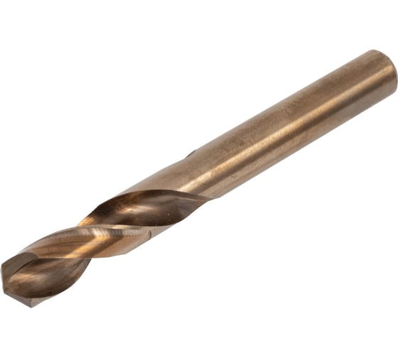 Сверло по металлу DIN 1897, HSS-Co5, Тип N, 10 мм, золотистое, очень короткое ZIRA ZI-754986