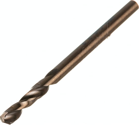 Сверло по металлу DIN 1897, HSS-Co5, Тип N, 3.3 мм, золотистое, очень короткое ZIRA ZI-754968