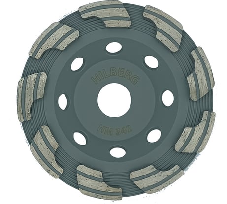 Чашка алмазная 125 мм, торнадо Hilberg HM342