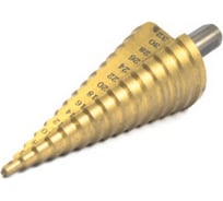 Сверло ступенчатое 4-32,0 Р6М5 с износостойким покрытием ц/хв Beltools ri.166.36