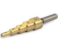 Сверло ступенчатое 4-12,0 Р6М5 с износостойким покрытием ц/хв Beltools ri.166.32