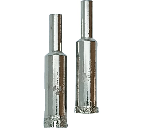 Коронка алмазная по керамике и кафелю 12 мм, 2 шт TRIO-DIAMOND 400012