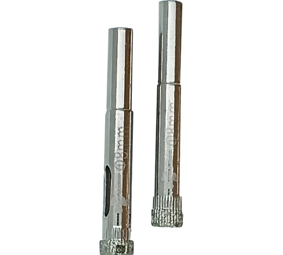 Коронка алмазная по керамике и кафелю 8 мм, 2 шт TRIO-DIAMOND 400008