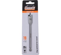 Сверло перьевое по дереву 16x152 мм GEPARD GP0415-16