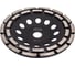 Чашка алмазная шлифовальная двухрядная 180x22.2 мм GEPARD GP0808-180 3