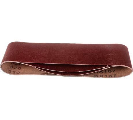 Шлифлента 3 шт, 75x533 мм, Р320 GEPARD GP5009-320