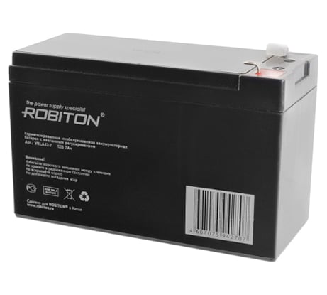 Аккумулятор VRLA12-7 Robiton 10209
