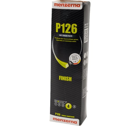 Паста полировальная твердая в брикете розовая P126 Final Finish paste 1.3 кг Menzerna 07201.050.001