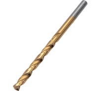 Сверло по металлу с титановым покрытием Profi 5x86 мм, 10 шт CUTOP 52-447