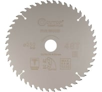 Диск пильный с тефлоновым покрытием по дереву Profi plus 250x1.8/2.6x32/30/25.4/20 мм, 48Т CUTOP 75-25048Т