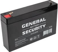 Аккумулятор для ИБП General Security GS7.2-6 6В, 7.2 Ач УТ-00001384