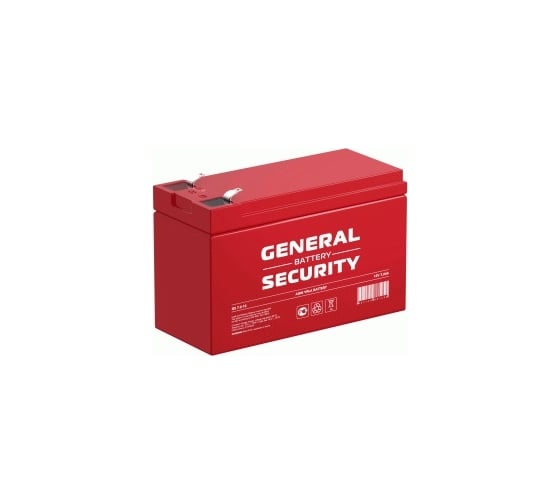 Аккумулятор для ИБП General Security GS7.2-6 6В, 7.2 Ач УТ-00001384