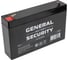 Аккумулятор для ИБП General Security GS7.2-6 6В, 7.2 Ач УТ-00001384 1
