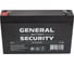 Аккумулятор для ИБП General Security GS7.2-6 6В, 7.2 Ач УТ-00001384 2