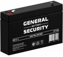 Аккумулятор для ИБП General Security GSL7.2-6 6В, 7.2 Ач УТ-00001397